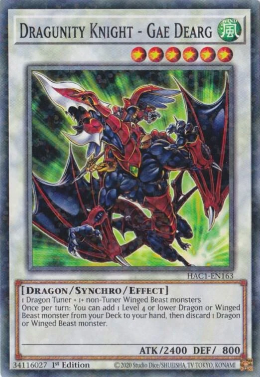 Dragunity Knight Gae Dearg