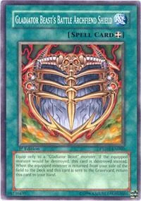 Gladiator Beasts Battle Archfiend Shield