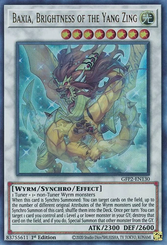 Baxia Brightness of the Yang Zing