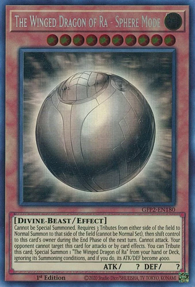 The Winged Dragon of Ra Sphere Mode