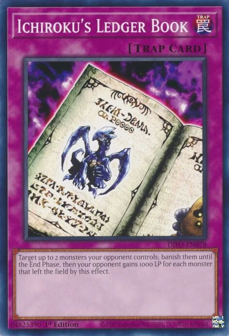 Ichirokus Ledger Book