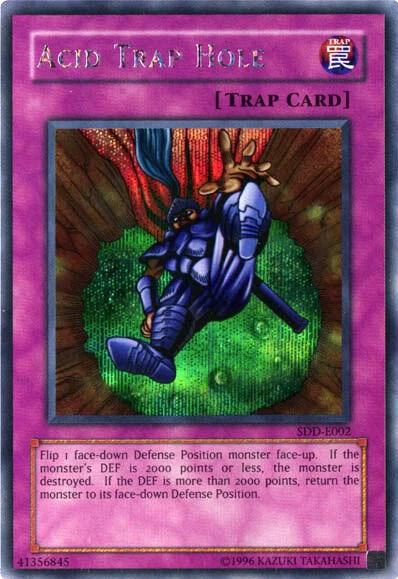 Acid Trap Hole