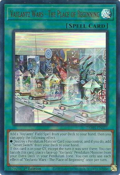 Vaylantz Wars The Place of Beginning