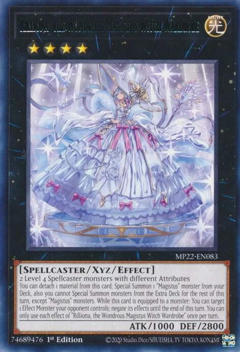 Rilliona the Wondrous Magistus Witch Wardrobe