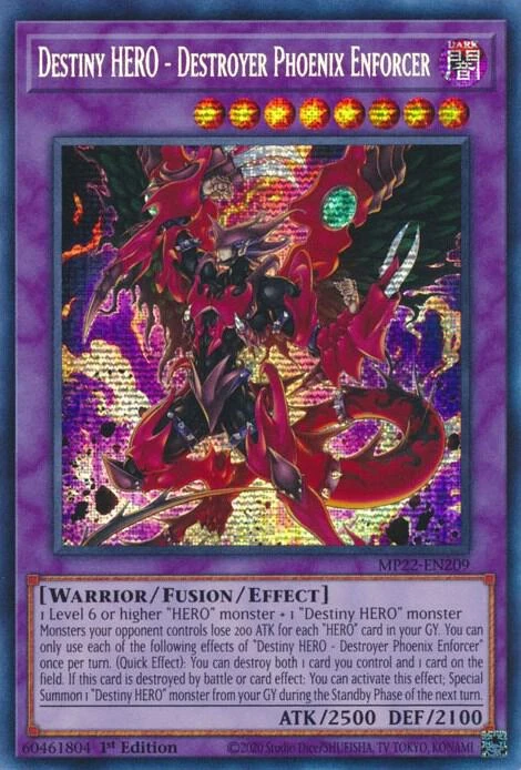 Destiny HERO Destroyer Phoenix Enforcer