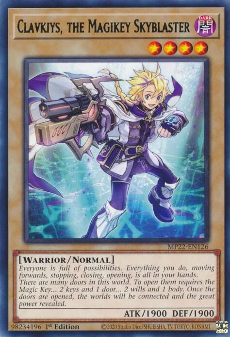 Clavkiys the Magikey Skyblaster