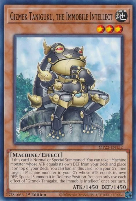 Gizmek Taniguku the Immobile Intellect