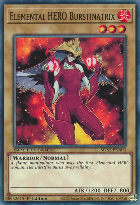 Elemental Hero Burstinatrix