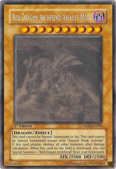 Red Dragon Archfiend Assault Mode