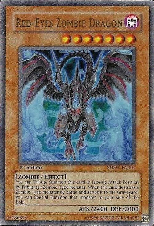 Red Eyes Zombie Dragon
