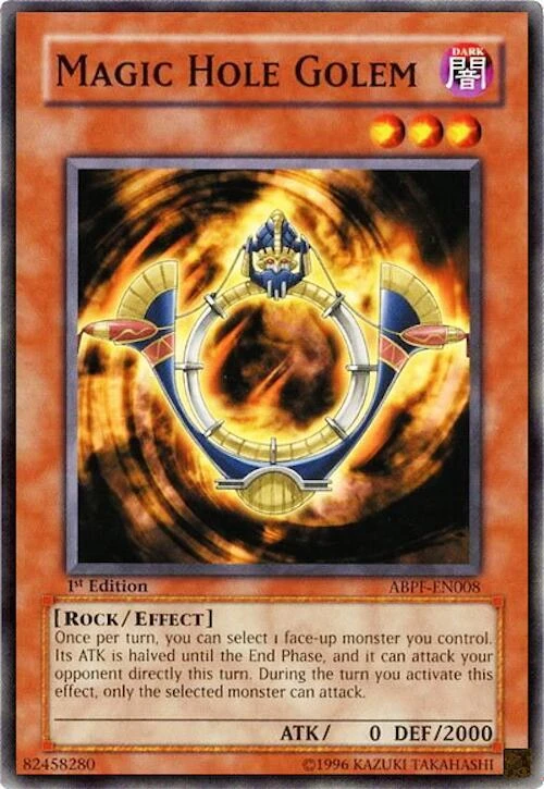 Magic Hole Golem