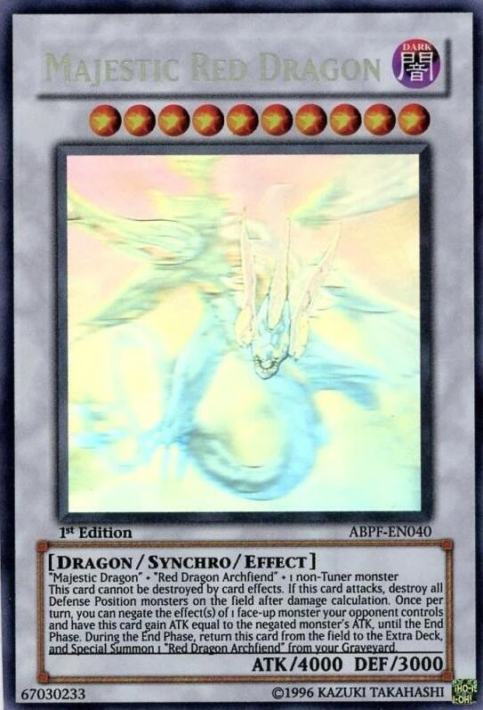 Majestic Red Dragon