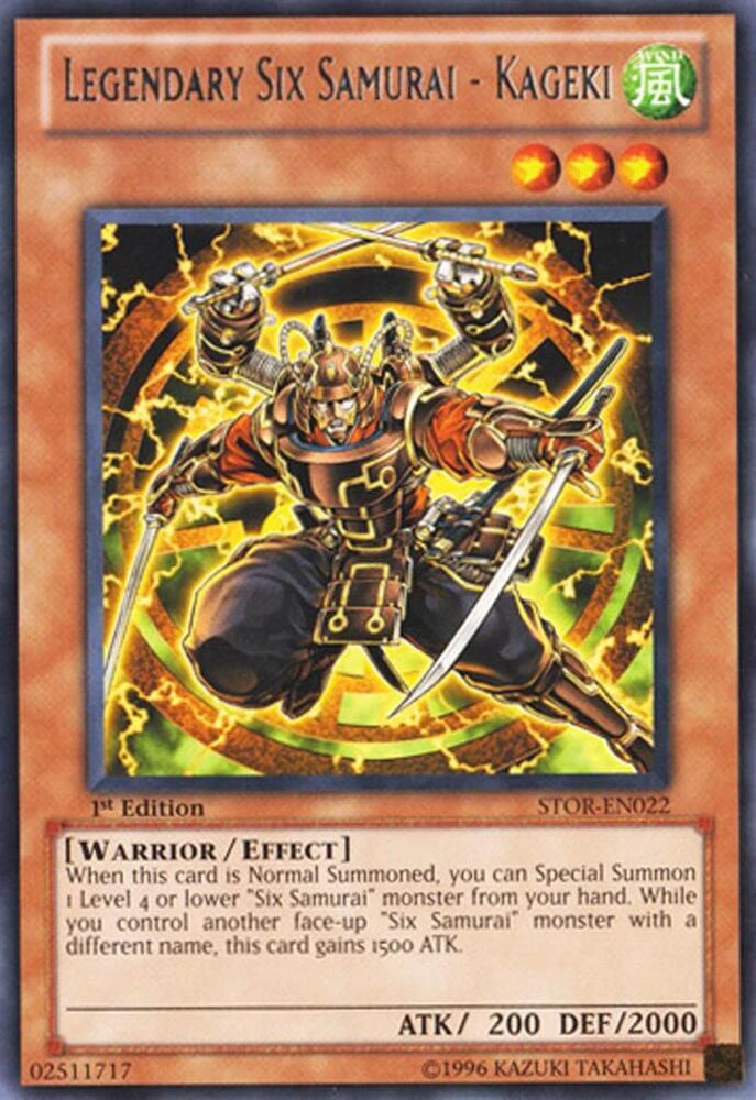 Legendary Six Samurai Kageki
