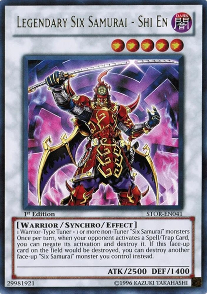 Legendary Six Samurai Shi En