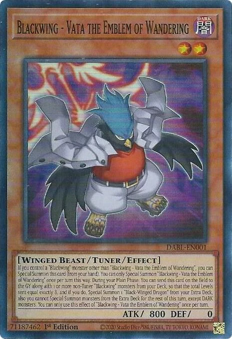 Blackwing Vata the Emblem of Wandering