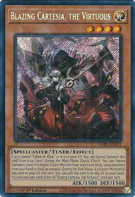 Blazing Cartesia the Virtuous