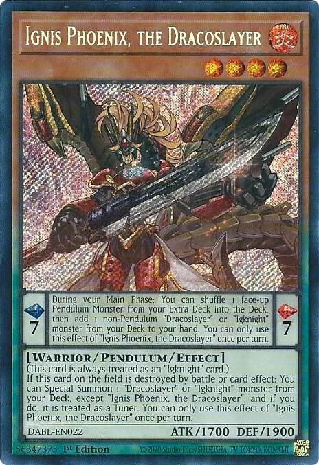 Ignis Phoenix the Dracoslayer