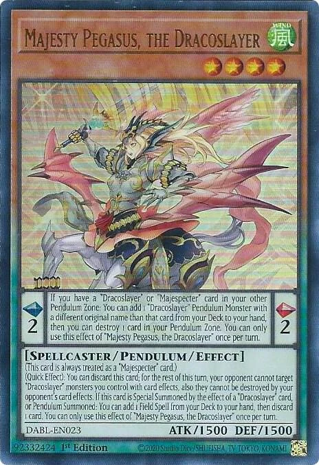 Majesty Pegasus the Dracoslayer