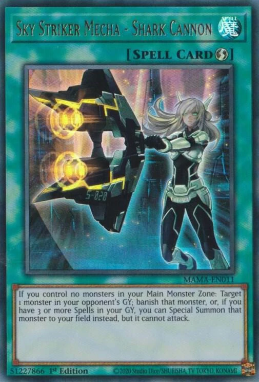 Sky Striker Mecha Shark Cannon