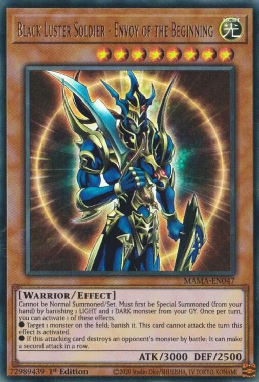 Black Luster Soldier Envoy of the Beginning