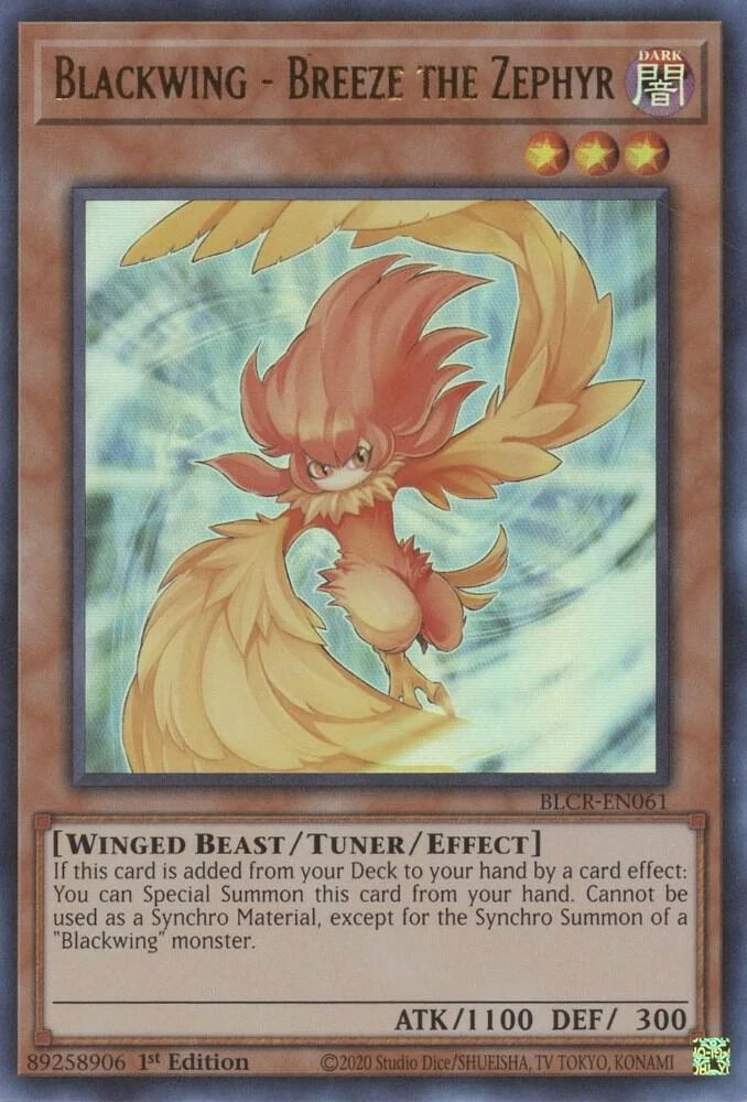 Blackwing Breeze the Zephyr