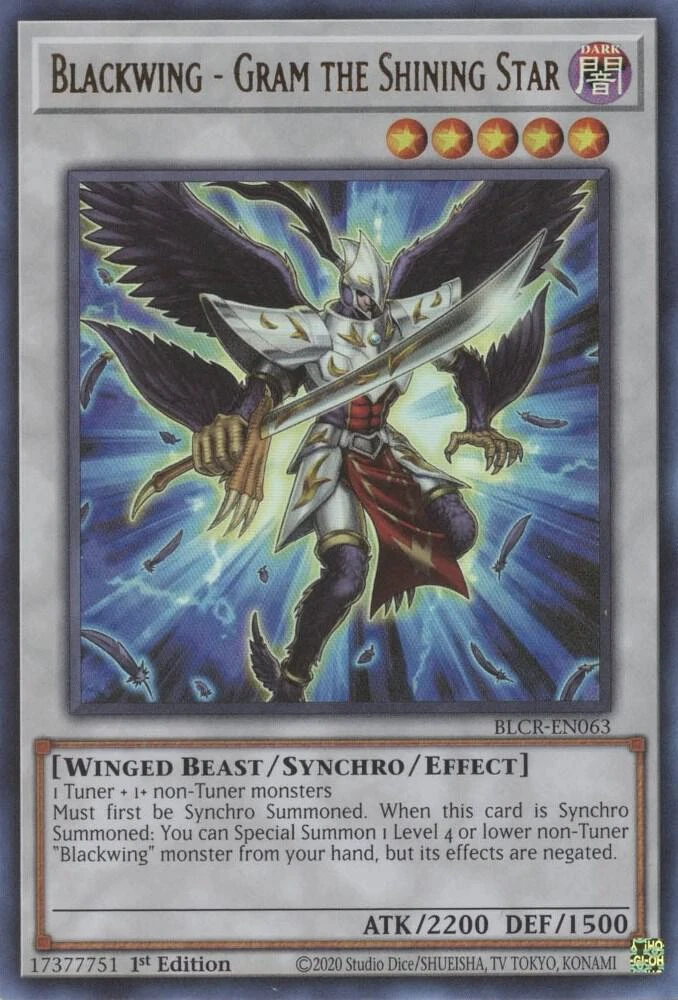 Blackwing Gram the Shining Star