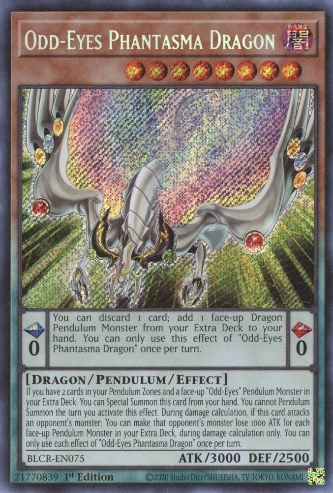 Odd Eyes Phantasma Dragon