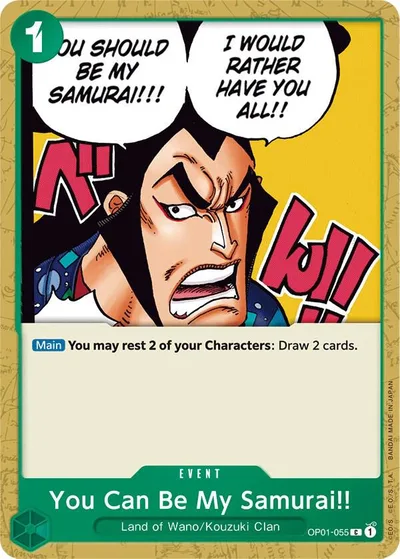 You Can Be My Samurai!! (Pirate Foil)