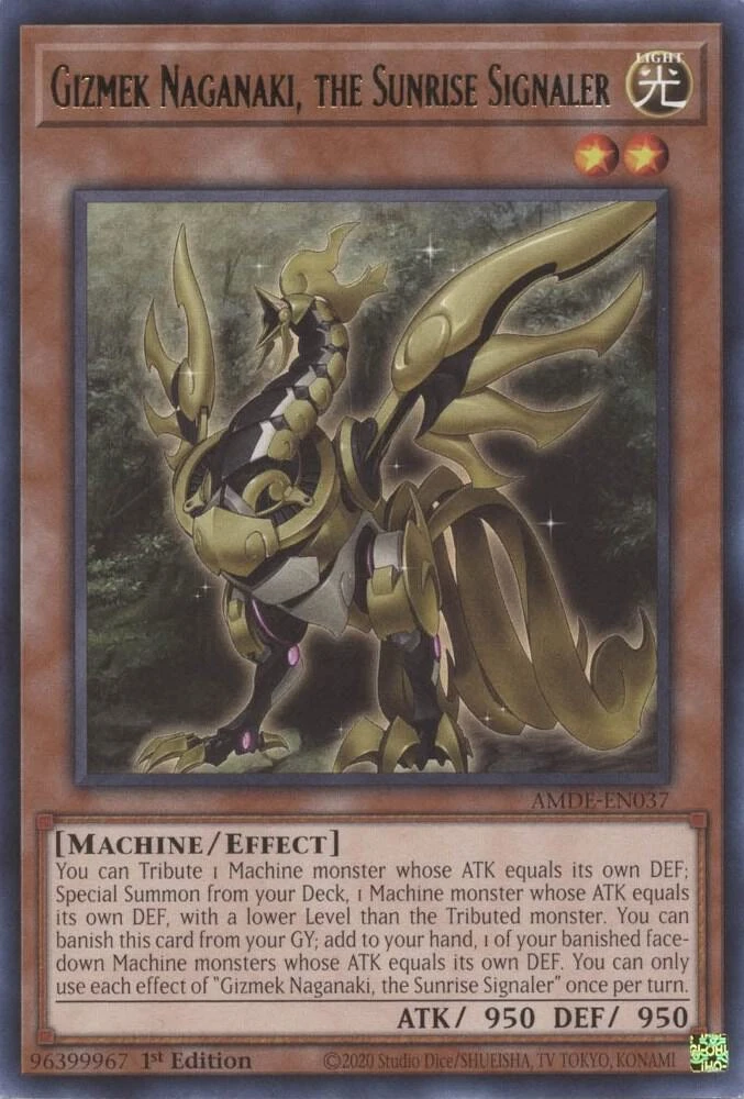 Gizmek Naganaki the Sunrise Signaler