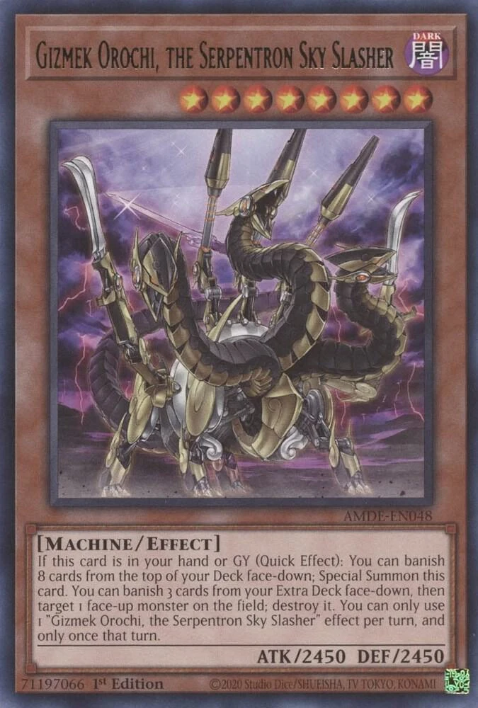 Gizmek Orochi the Serpentron Sky Slasher