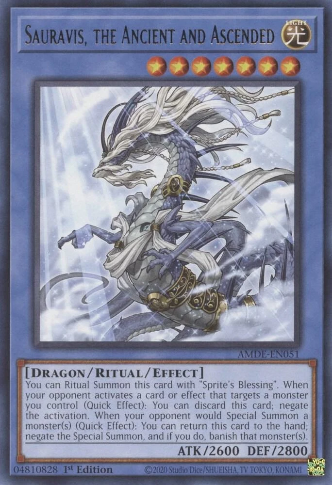 Sauravis the Ancient and Ascended