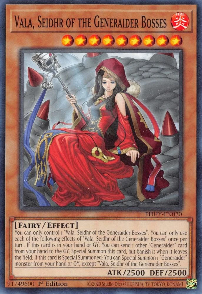 Vala, Seidhr of the Generaider Bosses
