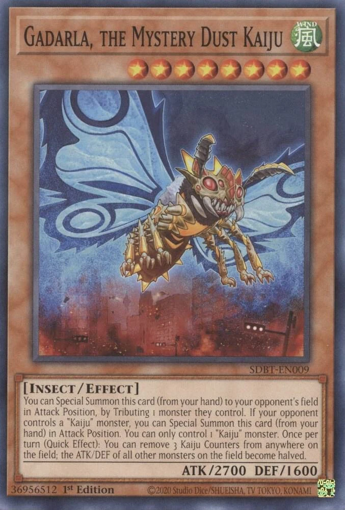 Gadarla the Mystery Dust Kaiju