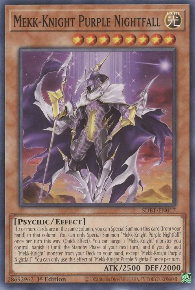 Mekk Knight Purple Nightfall