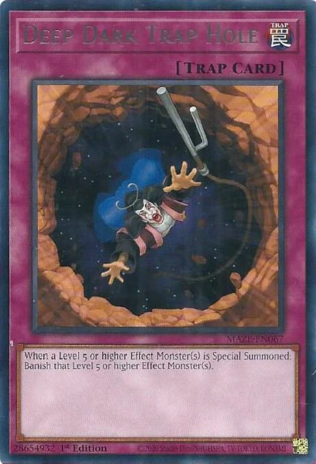 Deep Dark Trap Hole