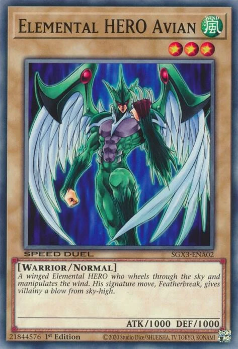 Elemental Hero Avian