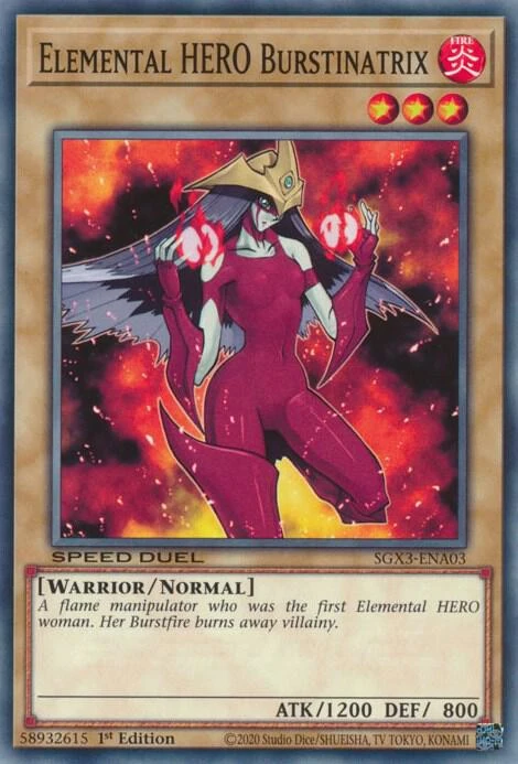 Elemental Hero Burstinatrix