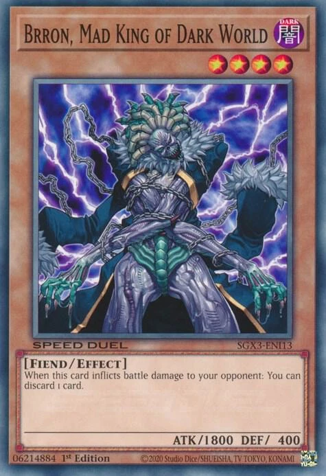 Brron Mad King of Dark World