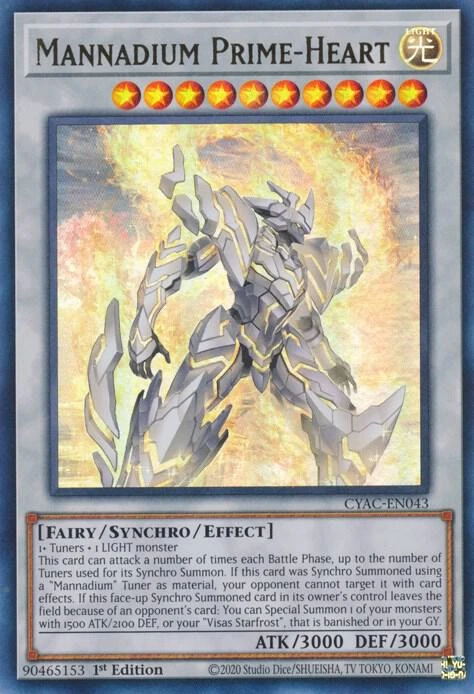 Mannadium Prime Heart