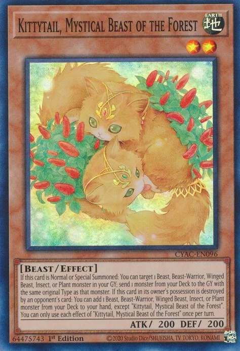 Kittytail Mystical Beast of the Forest