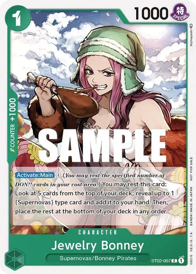 Jewelry Bonney - ST02-007 (Pirate Foil)