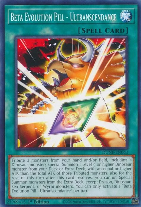 Beta Evolution Pill Ultranscendance