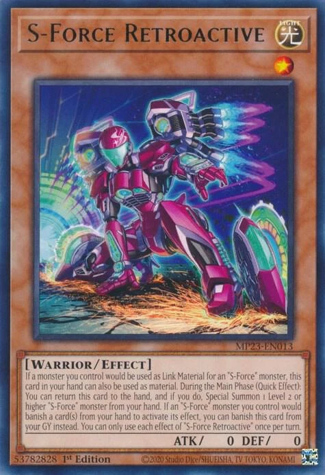 S Force Retroactive
