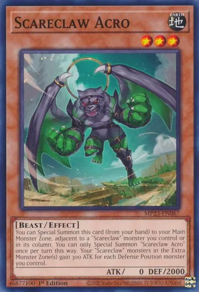 Base Scareclaw Lista Para Jugar