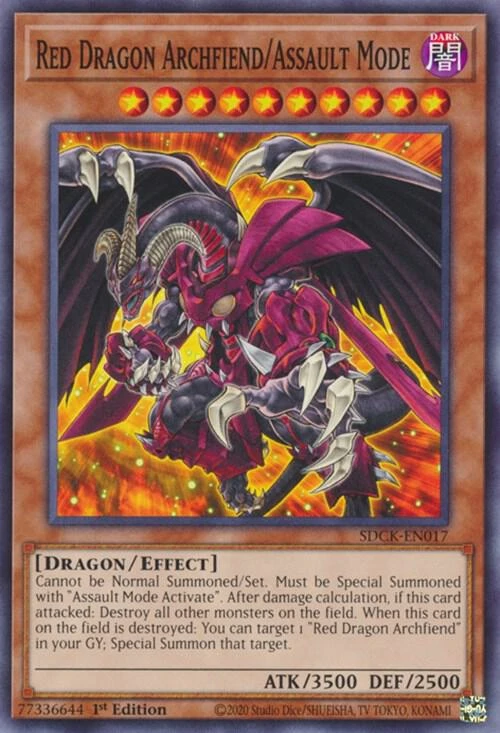 Red Dragon Archfiend Assault Mode