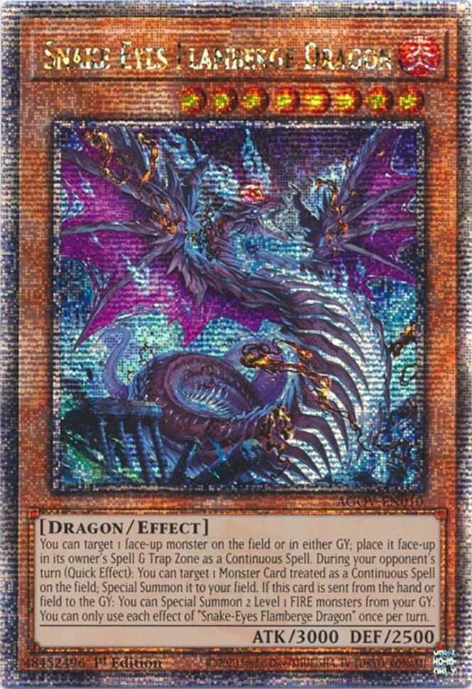 Snake Eyes Flamberge Dragon