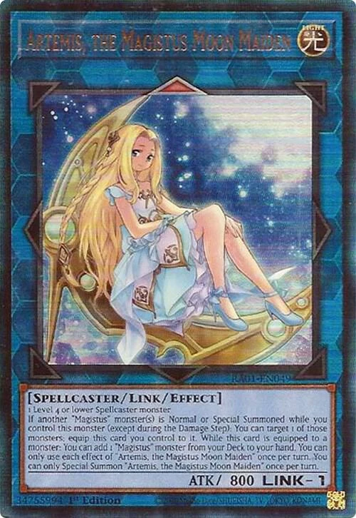 Artemis the Magistus Moon Maiden