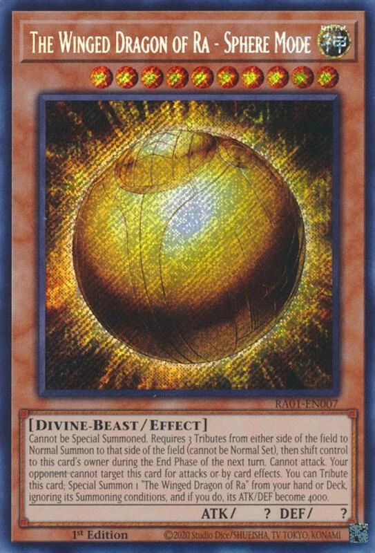 The Winged Dragon of Ra Sphere Mode