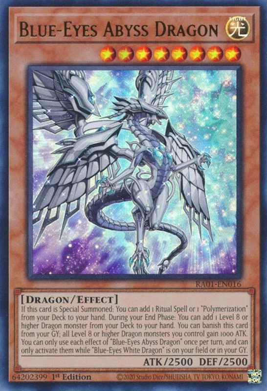Blue Eyes Abyss Dragon