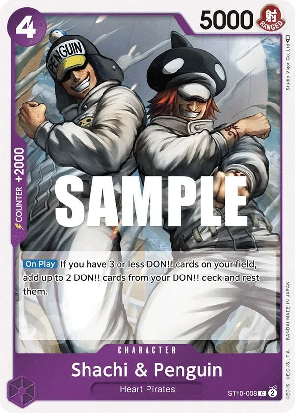 Shachi & Penguin (Pirate Foil) Base